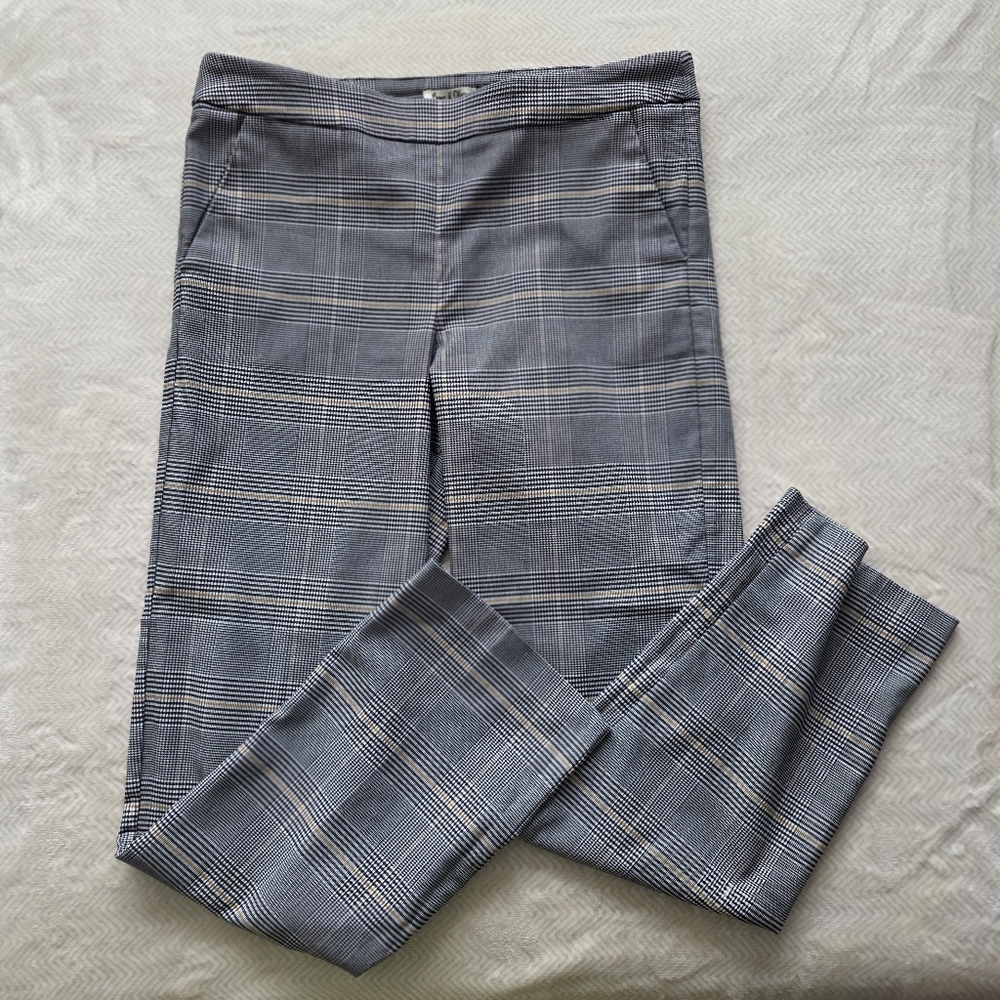 Emma And Olivia Plaid Houndstooth Leggings